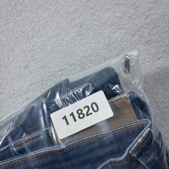Duluth Trading Jeans Men 36x33 Standard Fit Dark Wash Relax Ballroom Double Flex - Picture 11 of 11